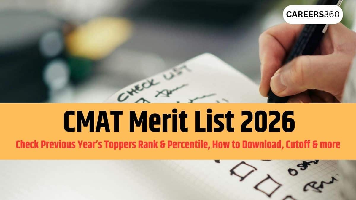 CMAT Merit List 2026: Download PDF, Toppers, Rank & Selection Process